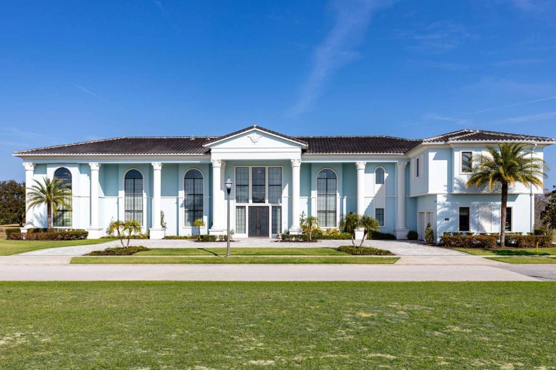 Beautiful 5 Star Mansion With Private Pool On The Prestigious Reunion Resort Orlando Mansion 6280 Kissimmee Bagian luar foto