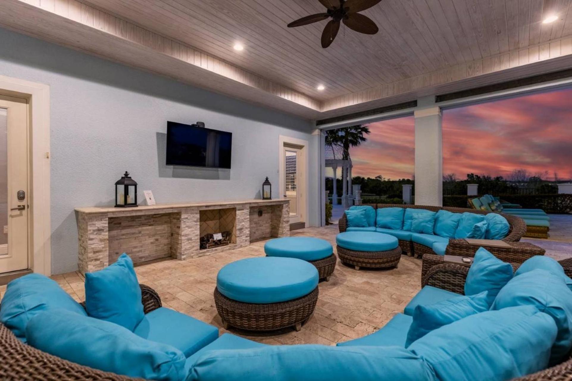 Beautiful 5 Star Mansion With Private Pool On The Prestigious Reunion Resort Orlando Mansion 6280 Kissimmee Bagian luar foto