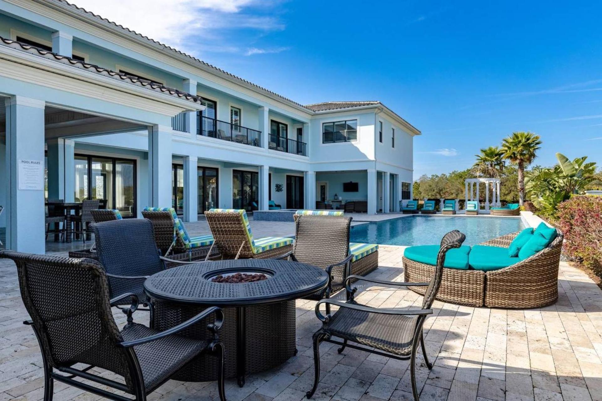 Beautiful 5 Star Mansion With Private Pool On The Prestigious Reunion Resort Orlando Mansion 6280 Kissimmee Bagian luar foto