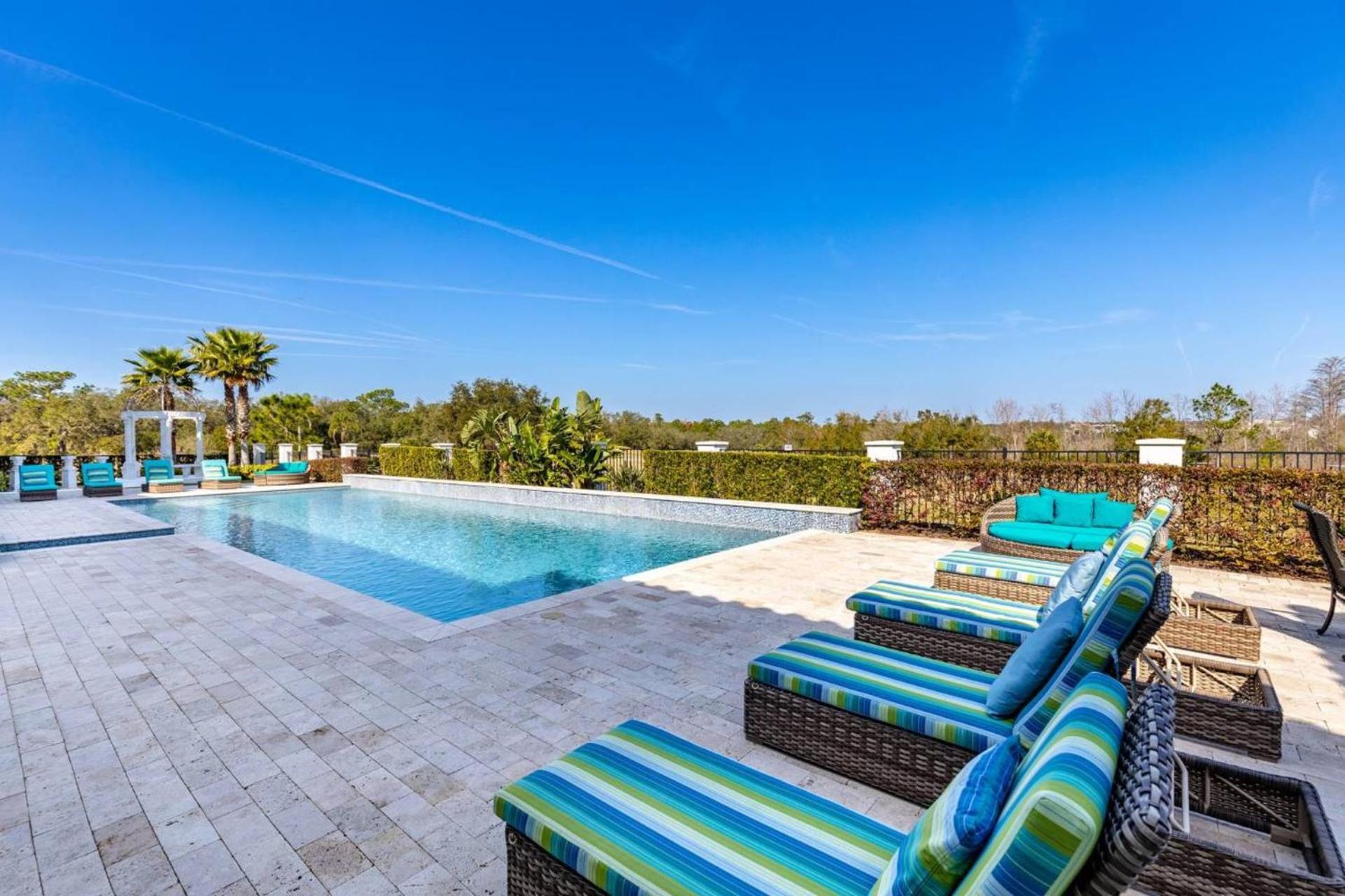 Beautiful 5 Star Mansion With Private Pool On The Prestigious Reunion Resort Orlando Mansion 6280 Kissimmee Bagian luar foto