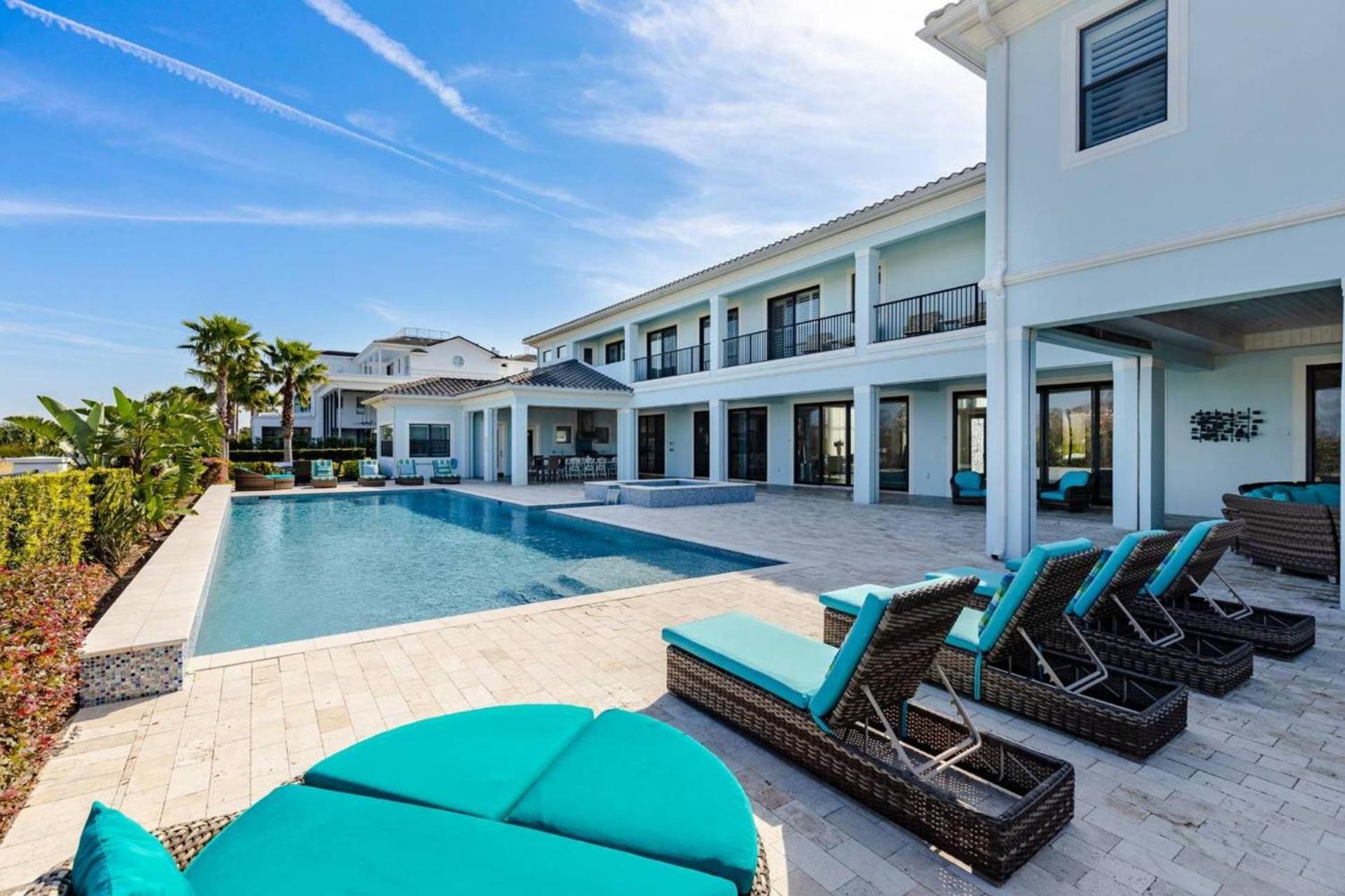 Beautiful 5 Star Mansion With Private Pool On The Prestigious Reunion Resort Orlando Mansion 6280 Kissimmee Bagian luar foto