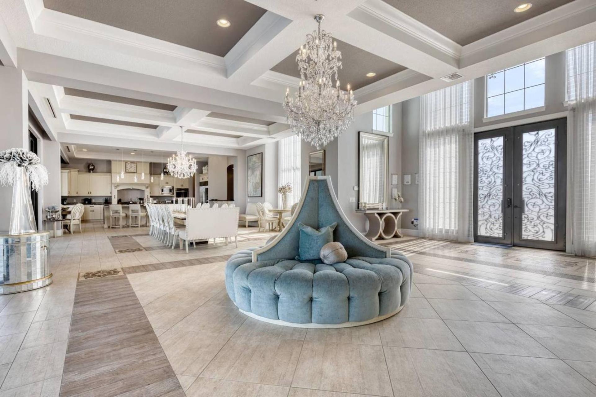 Beautiful 5 Star Mansion With Private Pool On The Prestigious Reunion Resort Orlando Mansion 6280 Kissimmee Bagian luar foto